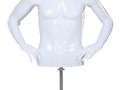 Мужской торс MT POS 5HL WHITE