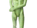 Манекен мужской BOM-7-DROP-I072(S)9010(green)